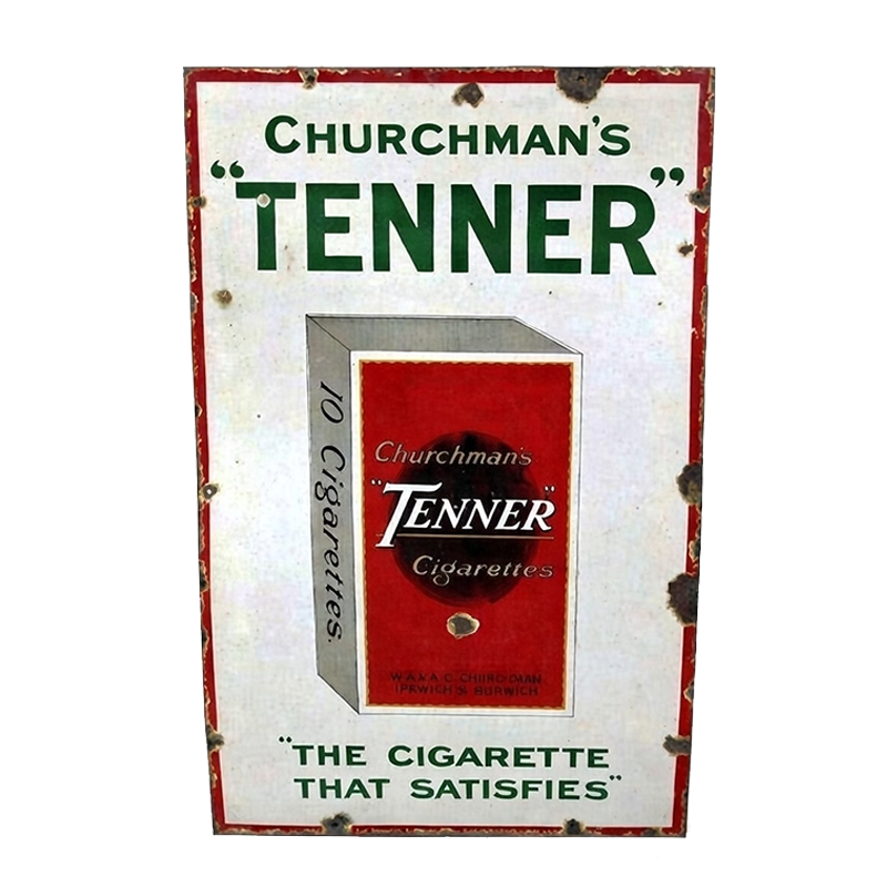 Enamel Tobacco Signs