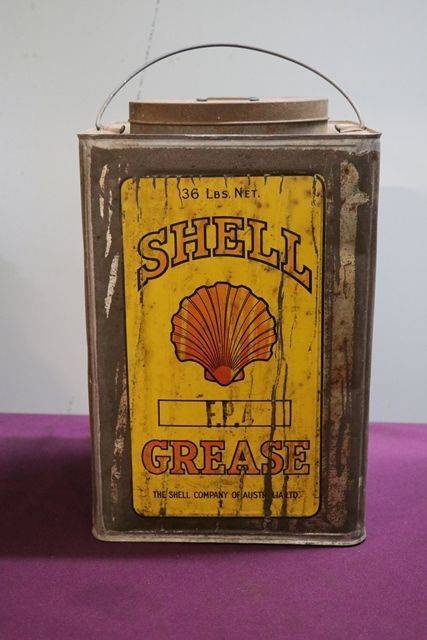 Australian Shell 36 lbs Grease drum 