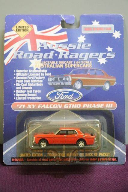 164 Aussie Road Ragers 71 XY Falcon GTHO Phase III Model Car 