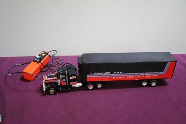 Battery Operated Highway Haule Remote Control Trailer 