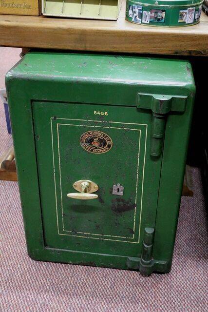  Antique Metal Safe by Samuel Withers and Co for the NAFFI