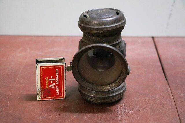 1920and39s Vintage Powell and Hanmer Bicycle Oil Lamp 