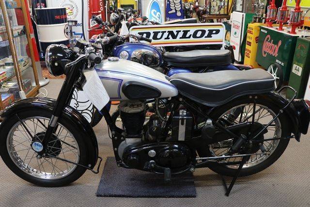 1948 Vintage BSA M21 591cc Single Motorcycle 