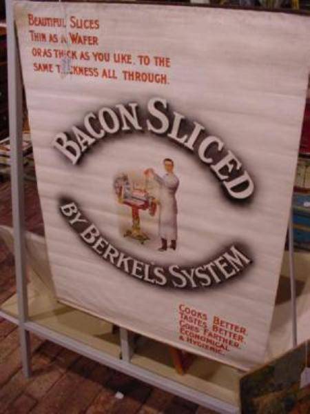 MINT BACON SLICED ROLL UP POSTER --- ADV 45