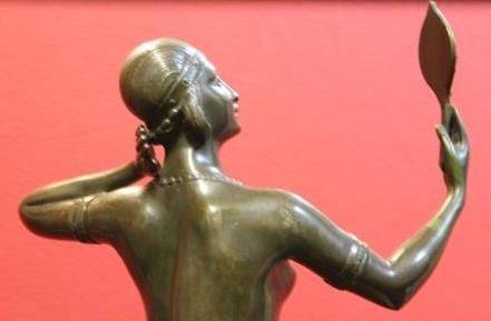 Art Deco Bronze by H Fugere