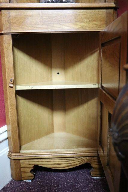 C20th Open Shelf Corner Cabinet  