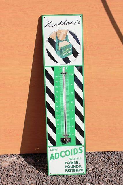 Duckhams Adcoids Advertising Thermometer 
