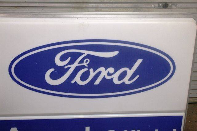 Ford Agent Double Sided Advertising Light Box