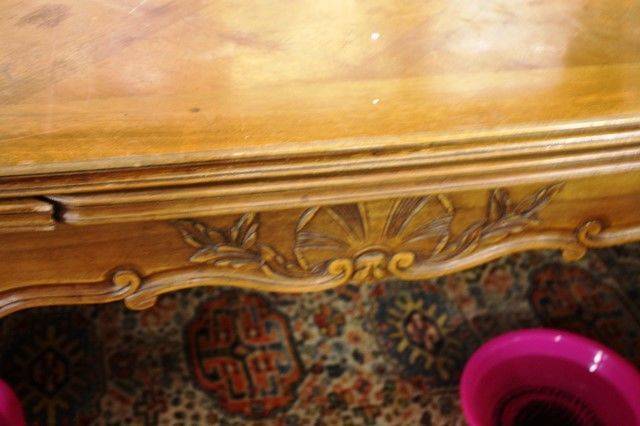 French Drawer Leaf Table
