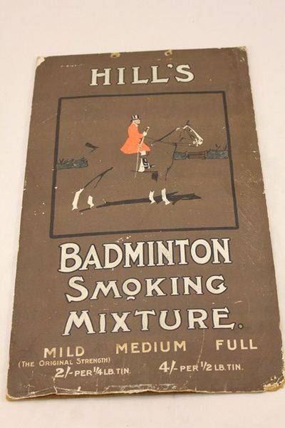 Hills Smoking Mixture Ad Card