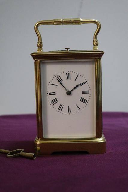 Late C19th French Repeater Carriage Clock 