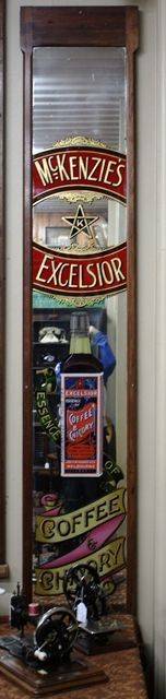 McKenzies Excelsior Large Pictorial Advertising Mirror 