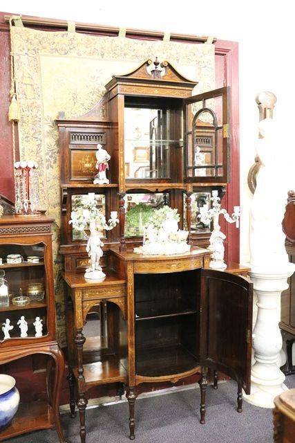 Rose Wood Display Cabinet  