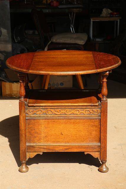 Small Round Monks Bench 