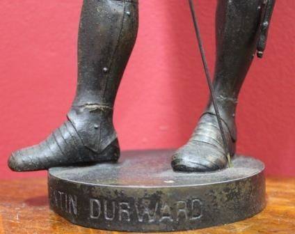 Victorian Spelter Figure of Quentin Durward