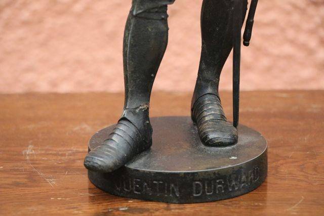 Victorian Spelter Figure of Quentin Durward