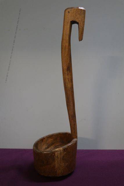 Vintage Large Oversized Hand Carved Decorative Wall Hanging Wood