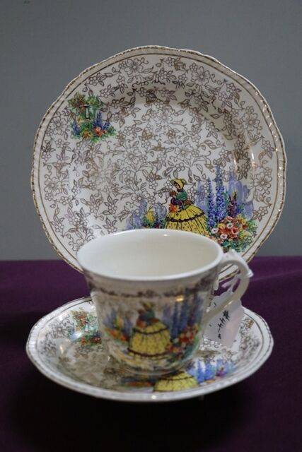 Vintage Ridgway Cronline Lady Trio 