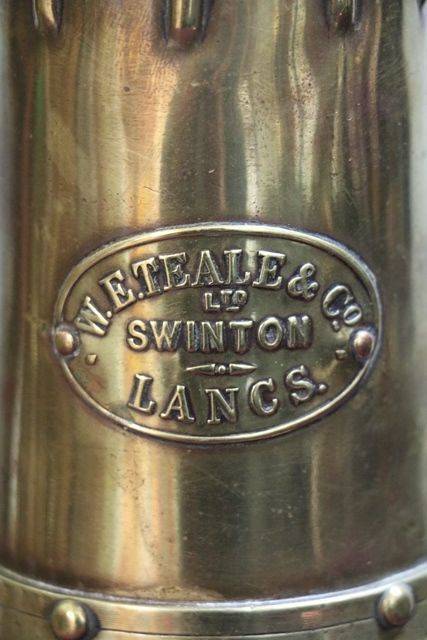 WETeale Swinton All Brass Miners Lamp 