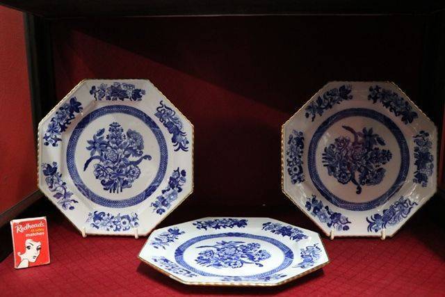 13 Pieces Copeland Spode New Stone Fruit Set C1900 