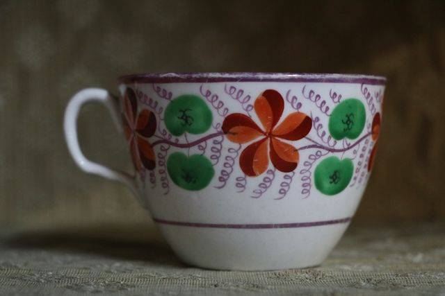 200 Years Old Cup+ Saucer Poss Soode New Hall 