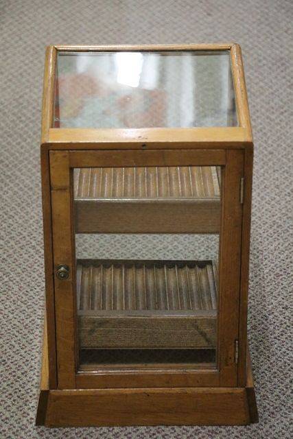 A Small Waterman+39s Ideal Fountain Pen Shop Display Cabinet 