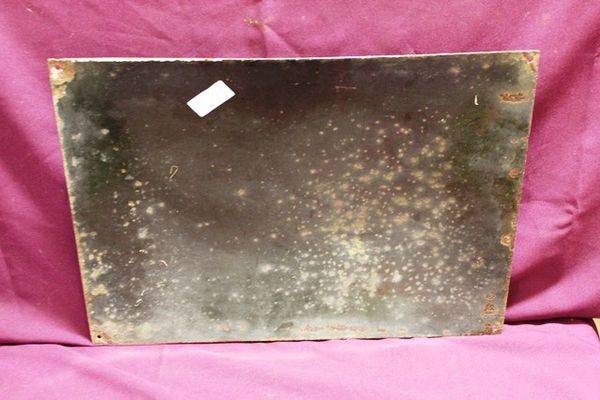 A Stunning CWS Soap Pictorial Concave Enamel Sign
