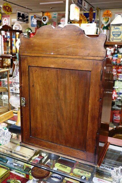 Antique GRAY DUNN andCos Biscuits Cp Dispensing Counter Toabinet 