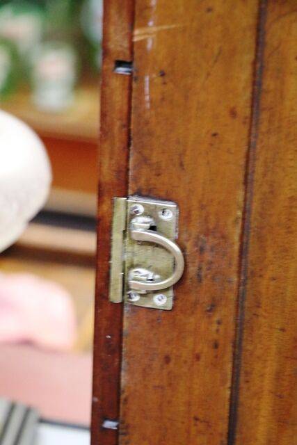 Antique GRAY DUNN andCos Biscuits Cp Dispensing Counter Toabinet 