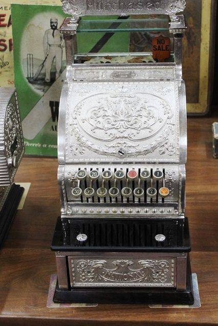 Antique National Sweet Shop Cash Register 