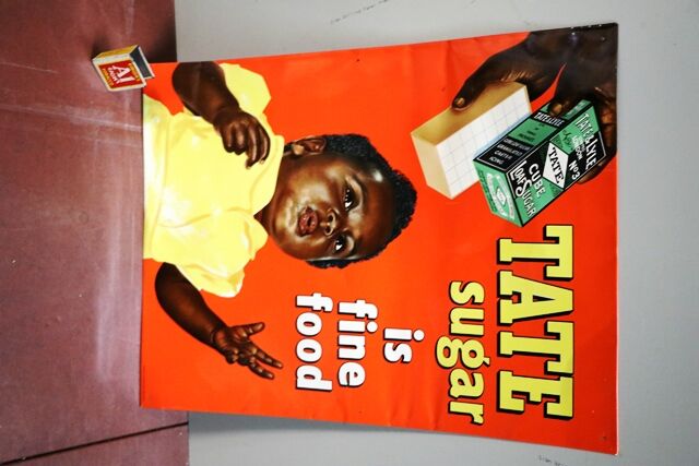 Classic Tate and Lyle Sugar is Fine Food Pictorial Adv Sign 