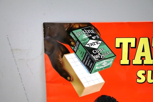 Classic Tate and Lyle Sugar is Fine Food Pictorial Adv Sign 