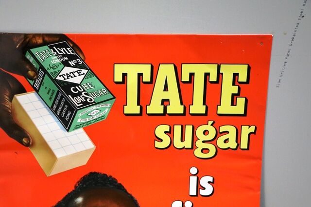 Classic Tate and Lyle Sugar is Fine Food Pictorial Adv Sign 