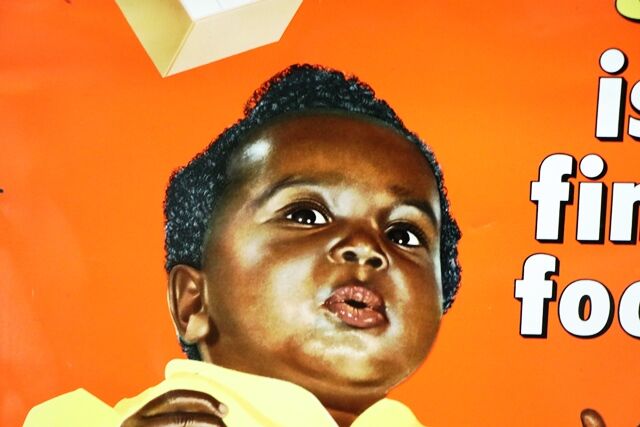 Classic Tate and Lyle Sugar is Fine Food Pictorial Adv Sign 