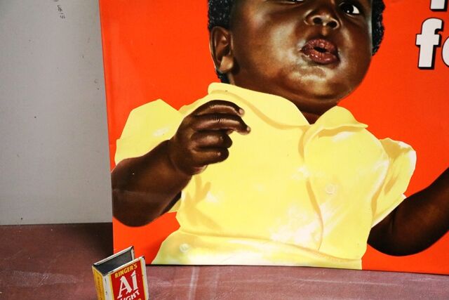 Classic Tate and Lyle Sugar is Fine Food Pictorial Adv Sign 