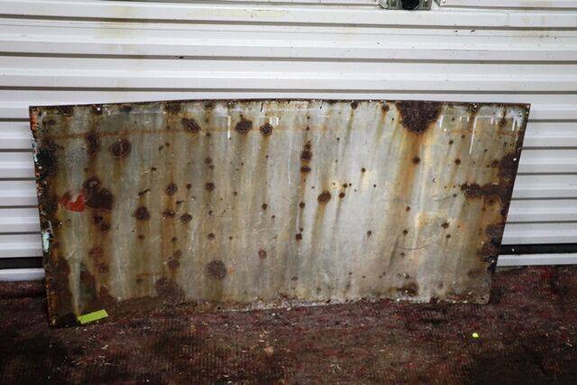 Early Vintage PRATTS Enamel Sign Dated 1925 