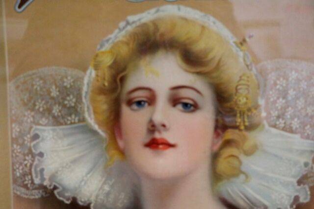 Edwardian Pictorial Advertisement for Berneval Cigarettes 