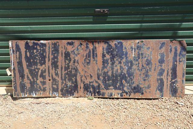 Empties Store Ivy Arch Rd Enamel Shop Sign  