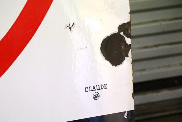 Genuine COR Petroleum Products Enamel Adv Sign  