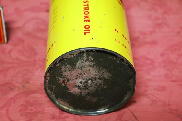 Genuine Shell 2T X100 Motor Oil 1qrt Tin