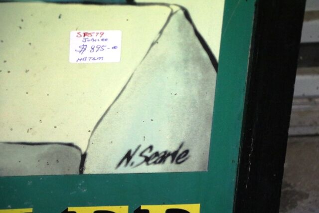 Hand Painted  The Jubilee Pub Sign by Nigel Searle 