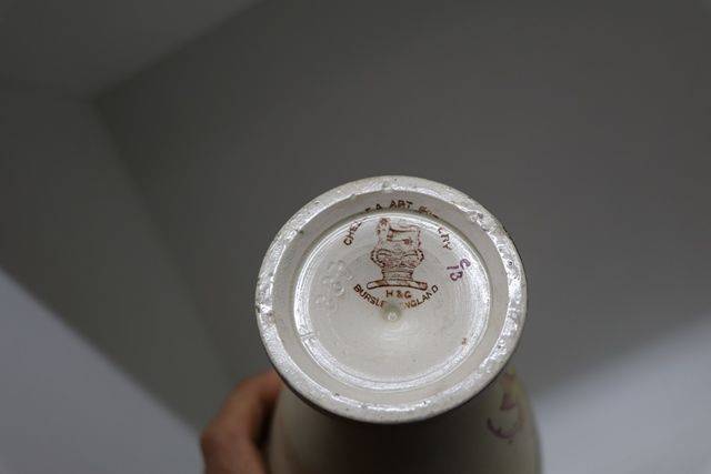 Henth + Greatbatch union Pottery Burslem Pair Of Vases C18913