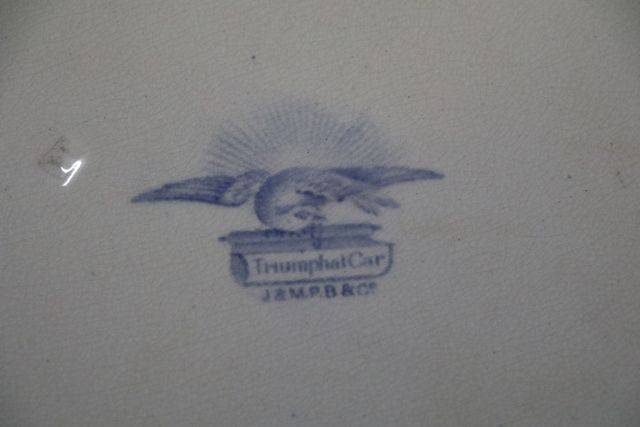 J+MPBell + Co Glasgow Pottery Dobbies Loan Meat Plate