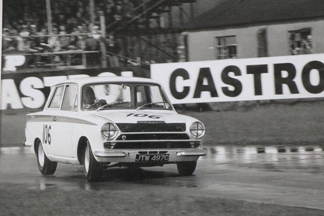 Jim Clark Lotus Cortina Goodwood Easter Monday 1965 