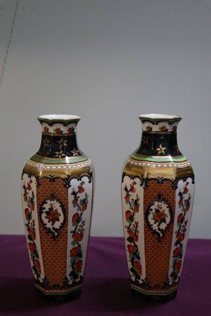Keeling + Co Losol Ware Pair Of Vases C1930 