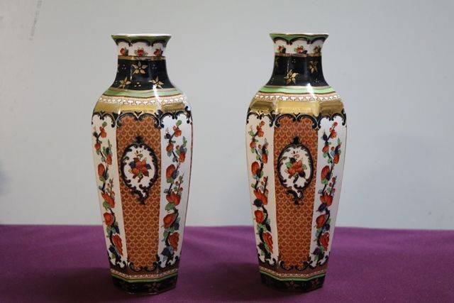 Keeling + Co Losol Ware Pair Of Vases C1930 