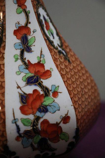 Keeling + Co Losol Ware Yeddo  Pair Vases C1930