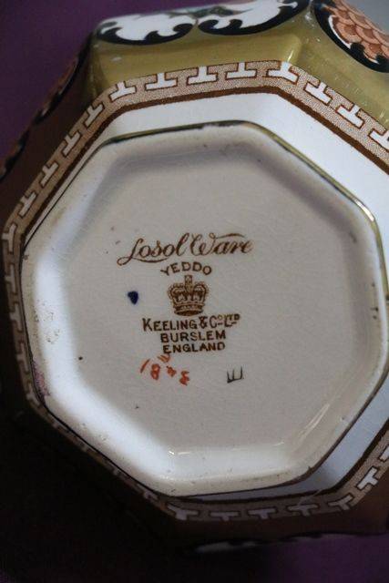 Keeling + Co Losol Ware Yeddo  Pair Vases C1930