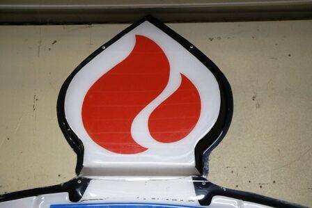 Large Vintage AMOCO Acrylic Sign  