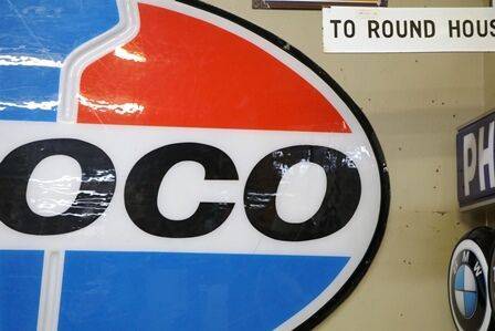 Large Vintage AMOCO Acrylic Sign  